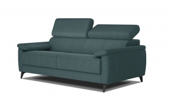 Canapé droit 3 places avec appuis-tête réglables TAUNUS