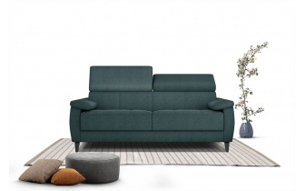 Canapé droit 3 places avec appuis-tête réglables TAUNUS