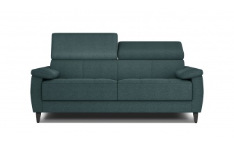 Canapé droit 3 places avec appuis-tête réglables TAUNUS