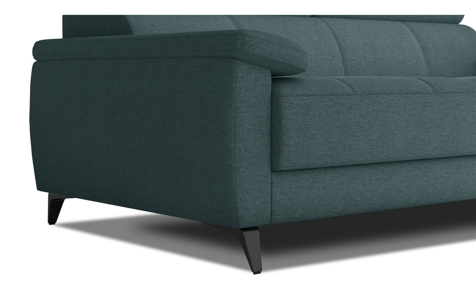 Canapé droit 3 places avec appuis-tête réglables TAUNUS