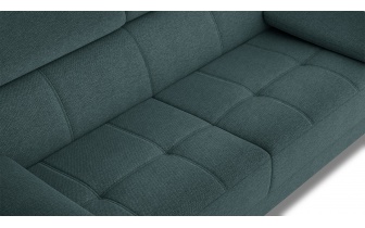 Canapé droit 3 places avec appuis-tête réglables TAUNUS