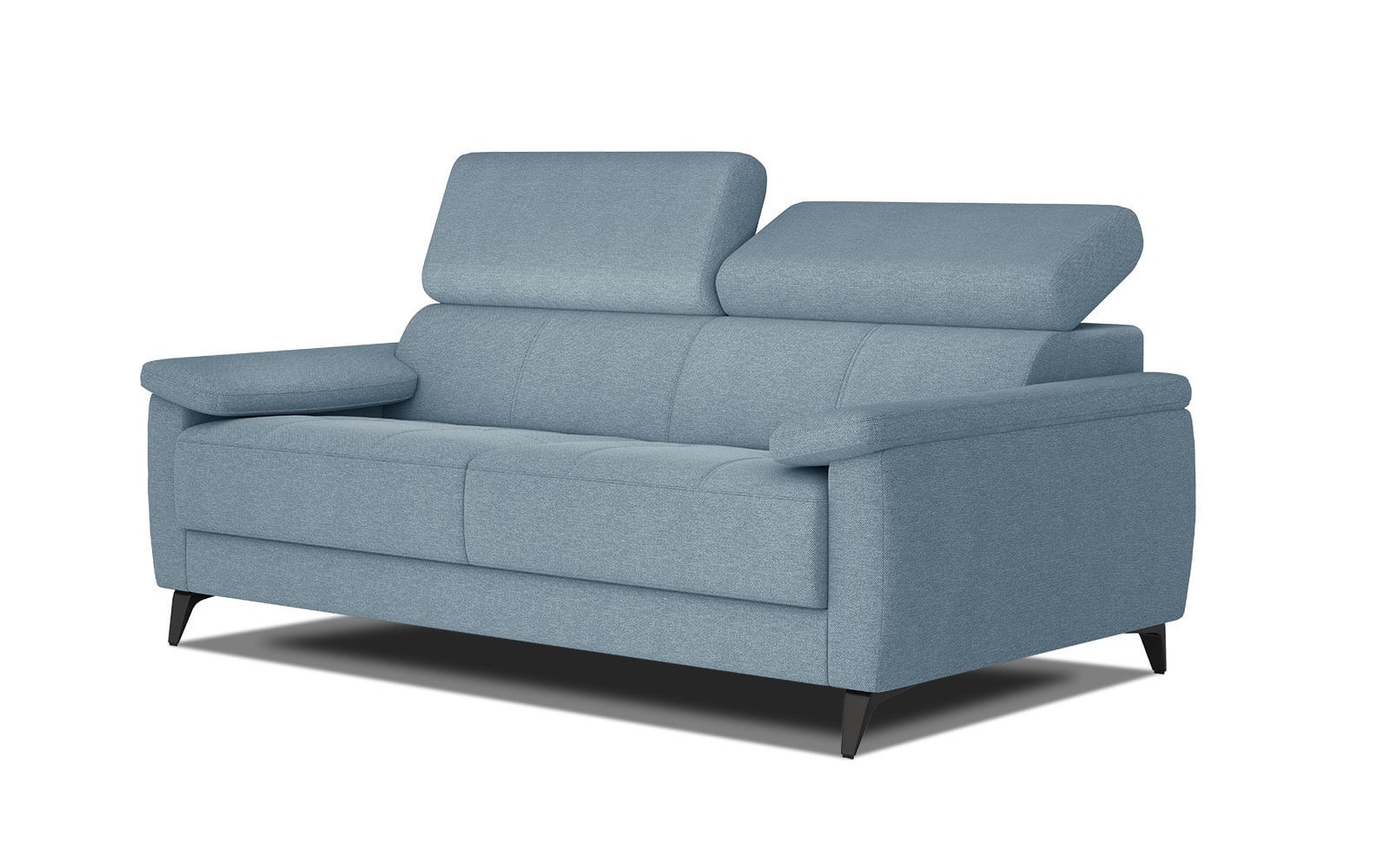 Canapé droit 3 places avec appuis-tête réglables TAUNUS