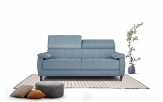 Canapé droit 3 places avec appuis-tête réglables TAUNUS