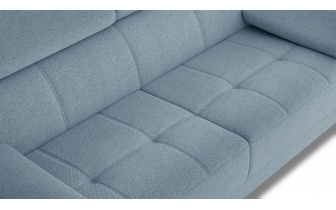 Canapé droit 3 places avec appuis-tête réglables TAUNUS