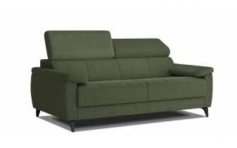 Canapé droit 3 places avec appuis-tête réglables TAUNUS