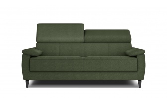 Canapé droit 3 places avec appuis-tête réglables TAUNUS