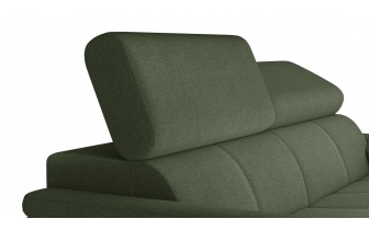 Canapé droit 3 places avec appuis-tête réglables TAUNUS