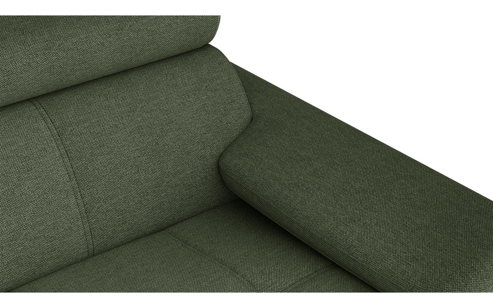 Canapé droit 3 places avec appuis-tête réglables TAUNUS