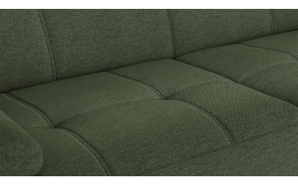 Canapé droit 3 places avec appuis-tête réglables TAUNUS