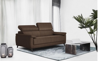 Canapé droit 3 places avec appuis-tête réglables TAUNUS