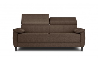 Canapé droit 3 places avec appuis-tête réglables TAUNUS