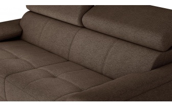 Canapé droit 3 places avec appuis-tête réglables TAUNUS