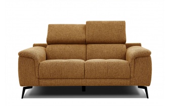 Canapé droit 2 places avec appuie-têtes réglables FIERO