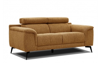 Canapé droit 2 places avec appuie-têtes réglables FIERO