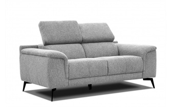 Canapé droit 2 places avec appuie-têtes réglables FIERO