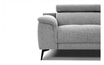 Canapé droit 2 places avec appuie-têtes réglables FIERO