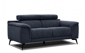 Canapé droit 2 places avec appuie-têtes réglables FIERO