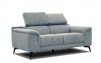 Canapé droit 2 places avec appuie-têtes réglables FIERO