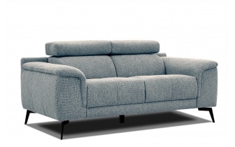 Canapé droit 2 places avec appuie-têtes réglables FIERO