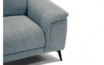 Canapé droit 2 places avec appuie-têtes réglables FIERO