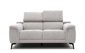 Canapé droit 2 places avec appuie-têtes réglables FIERO