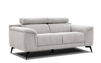 Canapé droit 2 places avec appuie-têtes réglables FIERO