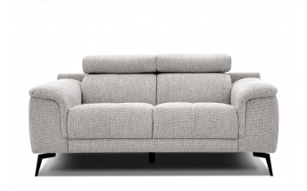 Canapé droit 2 places avec appuie-têtes réglables FIERO