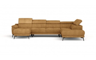 Canapé panoramique droit avec appuis-tête réglables FIERO