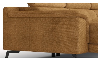 Canapé panoramique droit avec appuis-tête réglables FIERO