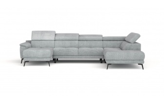 Canapé panoramique droit avec appuis-tête réglables FIERO