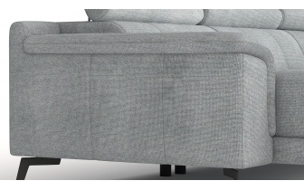 Canapé panoramique droit avec appuis-tête réglables FIERO