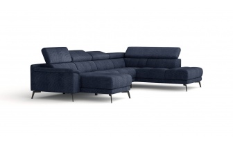 Canapé panoramique droit avec appuis-tête réglables FIERO