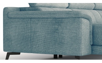 Canapé panoramique droit avec appuis-tête réglables FIERO