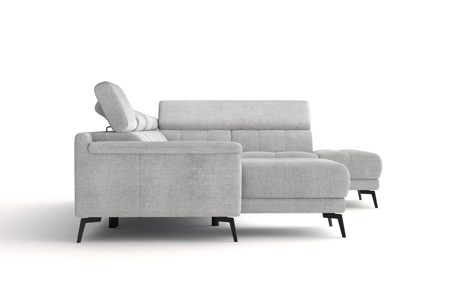 Canapé panoramique droit avec appuis-tête réglables FIERO