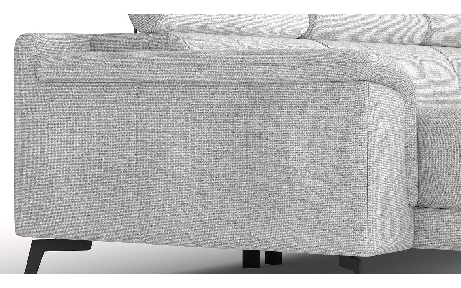 Canapé panoramique droit avec appuis-tête réglables FIERO