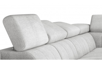 Canapé panoramique droit avec appuis-tête réglables FIERO