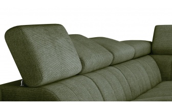 Canapé panoramique droit avec appuis-tête réglables FIERO