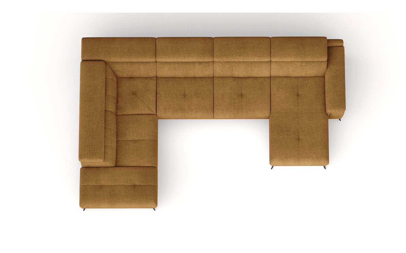 Canapé panoramique gauche avec appuis-tête réglables FIERO