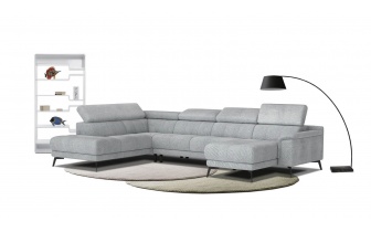 Canapé panoramique gauche avec appuis-tête réglables FIERO
