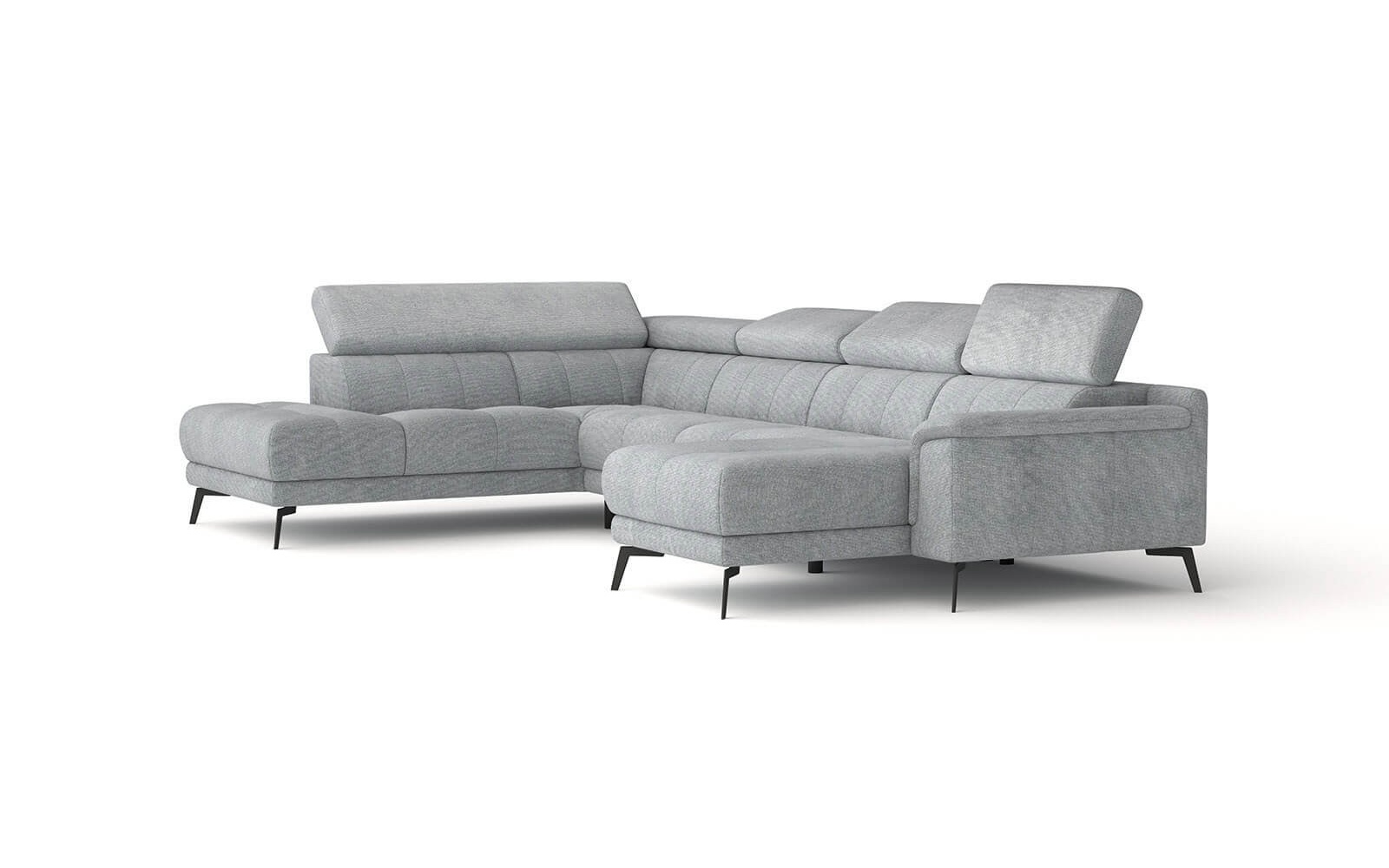 Canapé panoramique gauche avec appuis-tête réglables FIERO