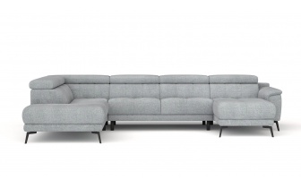 Canapé panoramique gauche avec appuis-tête réglables FIERO