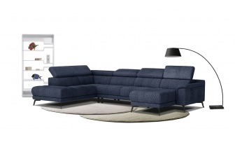 Canapé panoramique gauche avec appuis-tête réglables FIERO