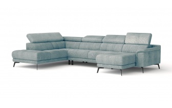 Canapé panoramique gauche avec appuis-tête réglables FIERO