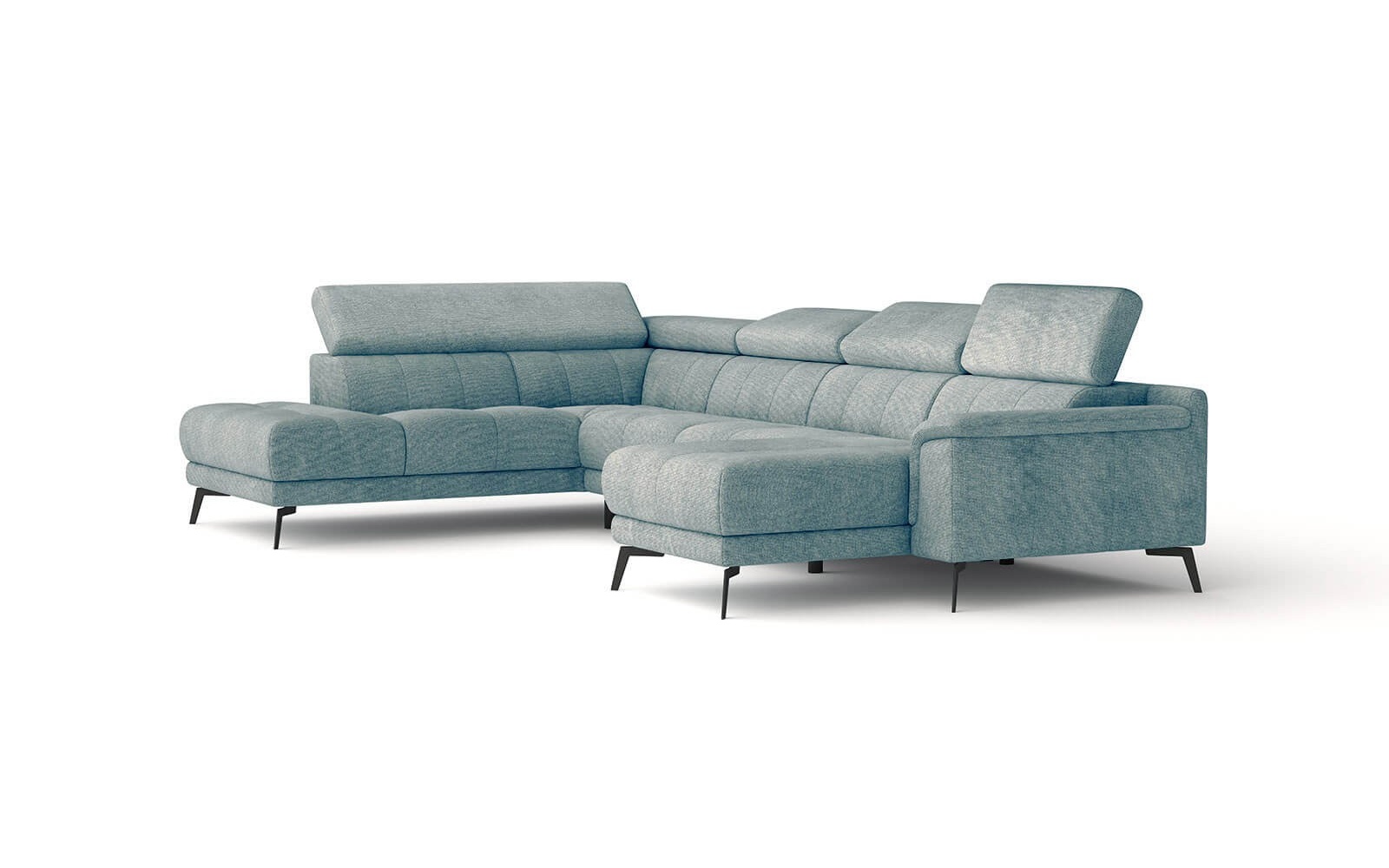 Canapé panoramique gauche avec appuis-tête réglables FIERO