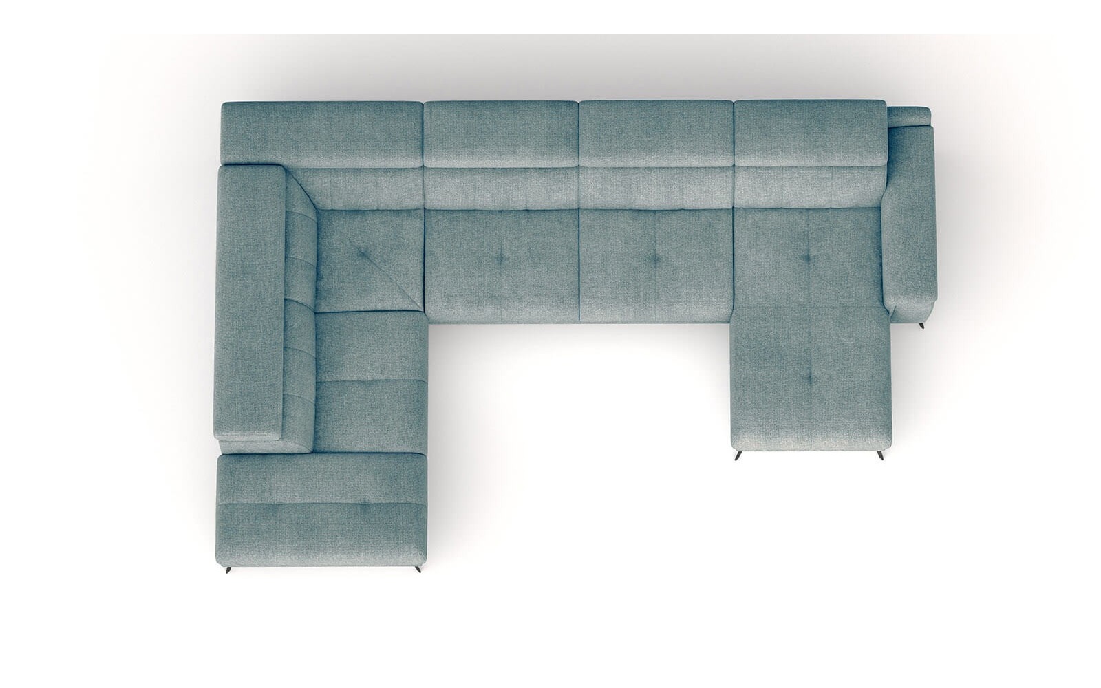 Canapé panoramique gauche avec appuis-tête réglables FIERO