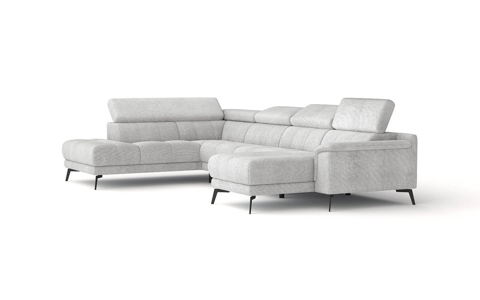 Canapé panoramique gauche avec appuis-tête réglables FIERO