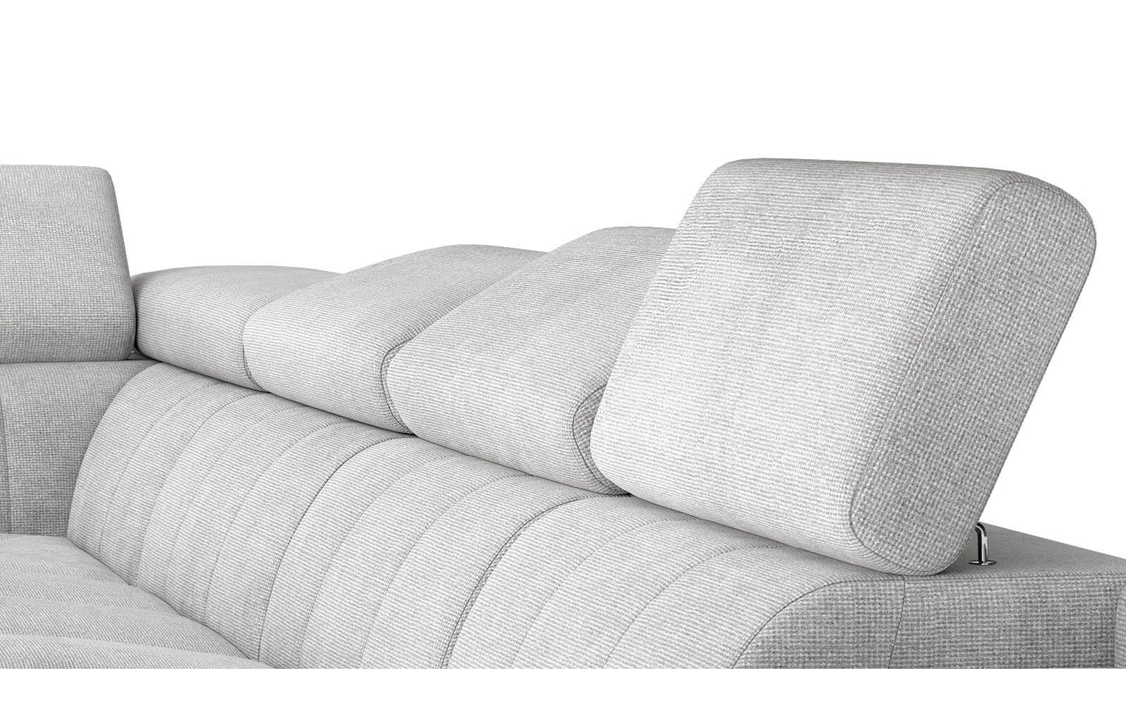 Canapé panoramique gauche avec appuis-tête réglables FIERO