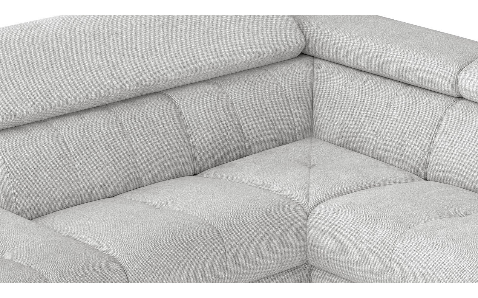 Canapé panoramique gauche avec appuis-tête réglables FIERO