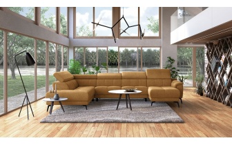 Canapé panoramique gauche avec appuis-tête réglables FIERO