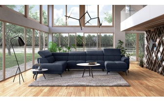 Canapé panoramique gauche avec appuis-tête réglables FIERO